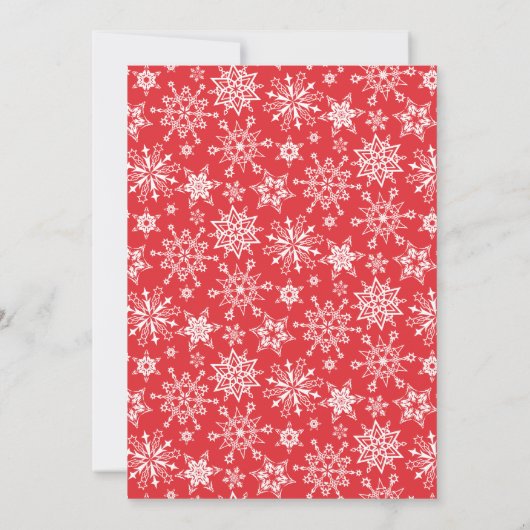 Funny Santa Claus Ho Ho Ho Holiday Weihnachts-Part Einladung (Rückseite)