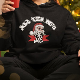 Funny Santa Claus Ho Joke Dirty Christmas Sweater Hoodie