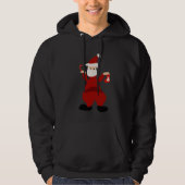 Funny Santa Claus Hoodie (Vorderseite)