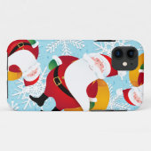 Funny Santa Claus, iPhone-Fall Case-Mate iPhone Hülle (Rückseite (Horizontal))