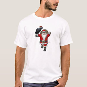 Funny Santa Claus Lieben Ravens T-Shirt