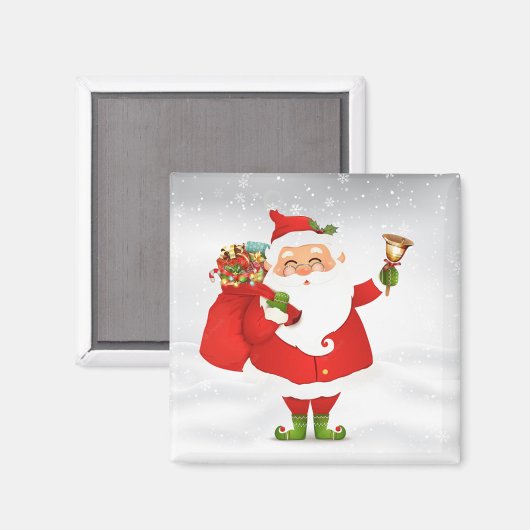 Funny Santa Claus Magnet
