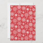 Funny Santa Claus Merry Christmas Kleines Party Einladung (Rückseite)