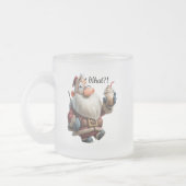 Funny Santa Claus Mug "What?!" Design Mattglastasse (Links)