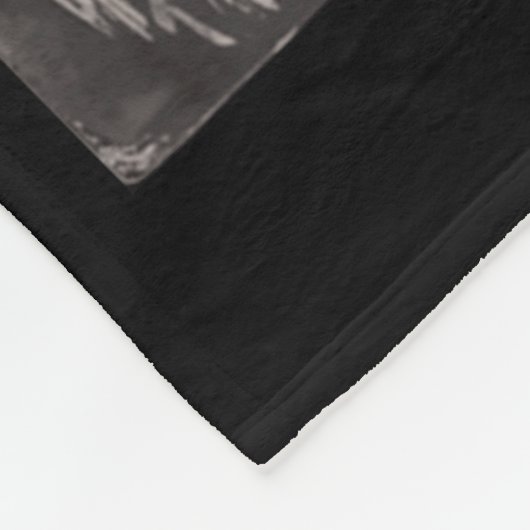 Funny Santa Claus Mugshot Christmas – Santa Xmas Fleecedecke (Ecke)