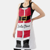 Funny Santa Claus Outfit Rot & Weiß Weihnachten Schürze (InSitu)