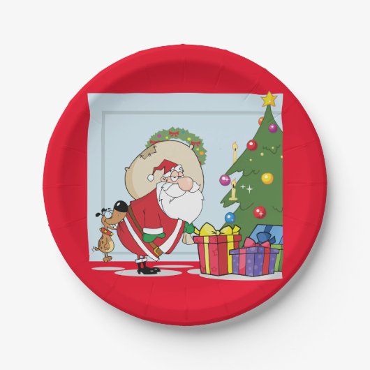 Funny Santa Claus Paper Teller (Vorderseite)