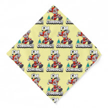 Funny Santa Claus Pattern Humorale Weihnachten