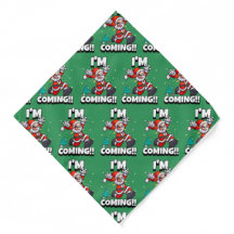 Funny Santa Claus Pattern Humorale Weihnachten