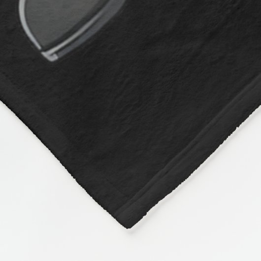 Funny Santa Claus Playing Volleyball Six Seven Chr Fleecedecke (Ecke)