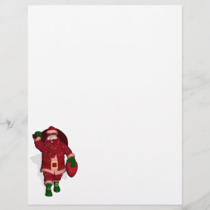 Funny Santa Claus Strawberry Bauer