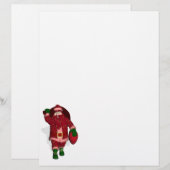Funny Santa Claus Strawberry Bauer (Vorne/Hinten)
