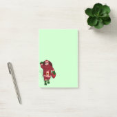 Funny Santa Claus Strawberry Bauer Post-it Klebezettel (Büro)