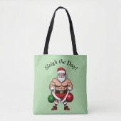 Funny Santa Claus Tasche (Vorderseite)