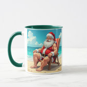 Funny Santa Claus Tasse