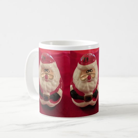 Funny Santa Coffee Tasse (Vorderseite Links)