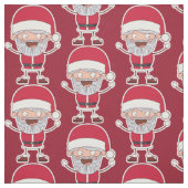 Funny Santa Custom Color Stoff (Muster)