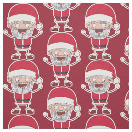Funny Santa Custom Color Stoff