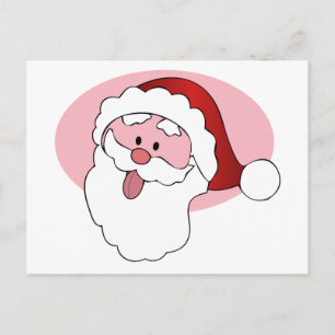 Funny Santa Custom Postkarte