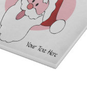 Funny Santa Custom Schneider Schneidebrett (Ecke)