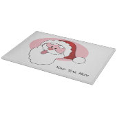 Funny Santa Custom Schneider Schneidebrett (Ecke)