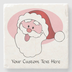 Funny Santa Custom Untersetzer
