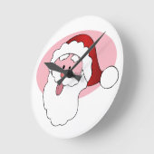 Funny Santa Custom Wall Uhr (Winkel)
