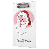 Funny Santa Custom Zwischenablage Klemmbrett (Links)