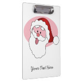 Funny Santa Custom Zwischenablage Klemmbrett (Rechts)