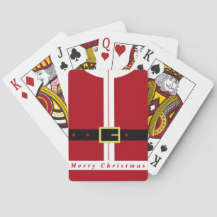 Funny Santa Design Weihnachtskarten Spielkarten