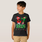 Funny Santa Elf 67 Bruh Christmas Meme Six Seven 6 T-Shirt (Vorne ganz)