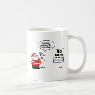 Funny Santa Eye Docetaxe Tasse
