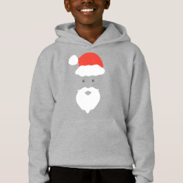 Funny Santa Face frohe Weihnachts Weihnachtsfamili Hoodie