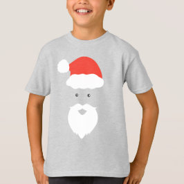 Funny Santa Face frohe Weihnachts Weihnachtsfamili T-Shirt