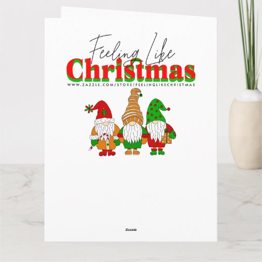 Funny Santa Genießen Sie einen Cocktail am Strand Karte (Rückseite)