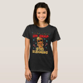 Funny Santa Gingerbread Oh Snap. Still Sleighing C T-Shirt (Vorne ganz)