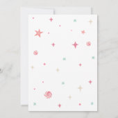 Funny Santa Girls Night Weihnachts Party Einladung (Rückseite)