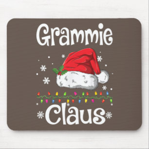 Funny Santa Grammie Claus Weihnachts Matching Fami Mousepad