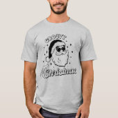 Funny Santa Groovy Weihnachtsgebäck Sonnenbrille T-Shirt (Vorderseite)
