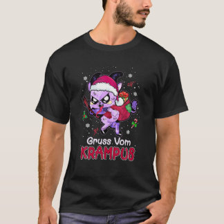 Funny Santa Gruss Vom Krampus Kawaii Pastel Goth C T-Shirt