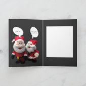 Funny Santa Joke Karte (Innenseite)