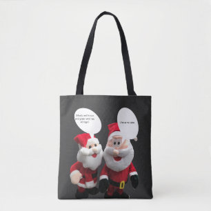 Funny Santa Joke Tasche