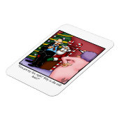 Funny Santa List Spaß Magnet Geschenk (Linke Seite)