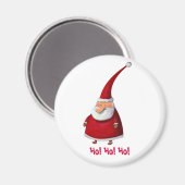 Funny Santa Magnet (Vorderseite/Rückseite)