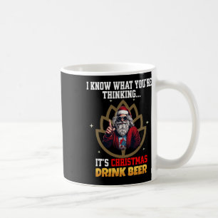 Funny Santa Merry Weihnachtsbär Cool für Men Wome Kaffeetasse