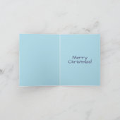 Funny Santa Message Weihnachtsweihnacht Karte (Innenseite)