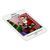 Funny Santa Naughty oder Nice Spaß Magnet Geschenk (Rechte Seite)