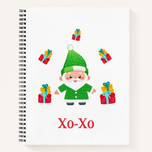 Funny Santa Notizblock