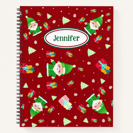 Funny Santa Notizblock (Vorderseite)