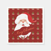 Funny Santa - Paper Napkins Serviette (Vorderseite)